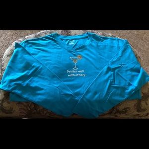 Rhinestone blinged T-shirt